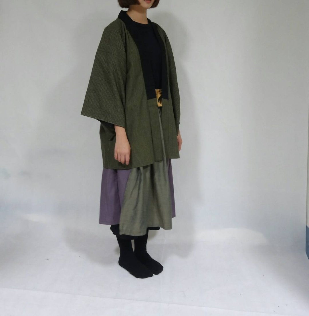 围裹裙/浮浪者•おがわ溪川 - 男士长裤 - 棉 