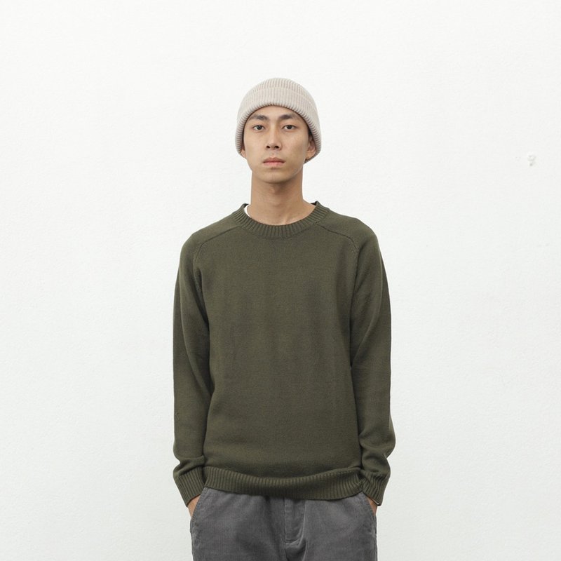 吃茶去 | 100%羊毛衫 美丽诺羊毛 - 男装针织衫/毛衣 - 羊毛 