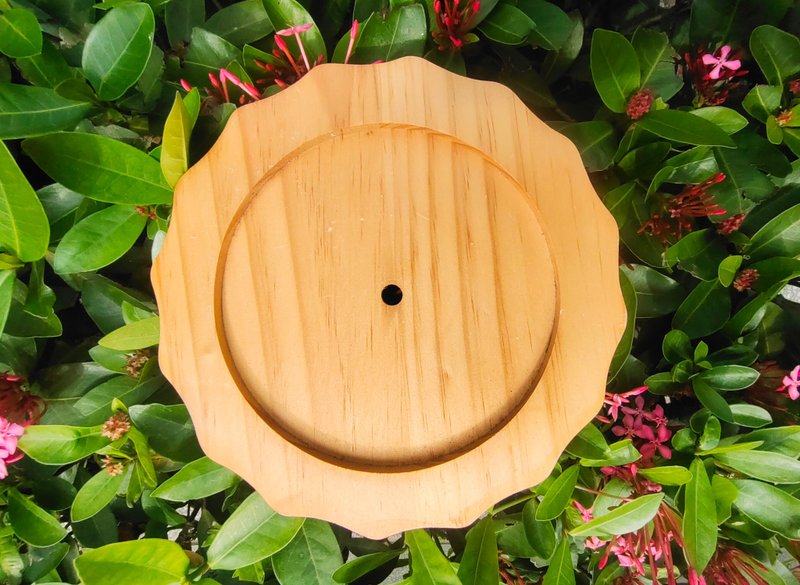 时钟面板 - 摆饰 - 木头 