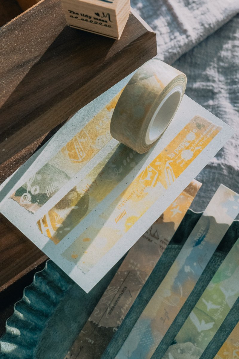 文具控 和纸胶带 - 特油 - 纸胶带 - 纸 多色