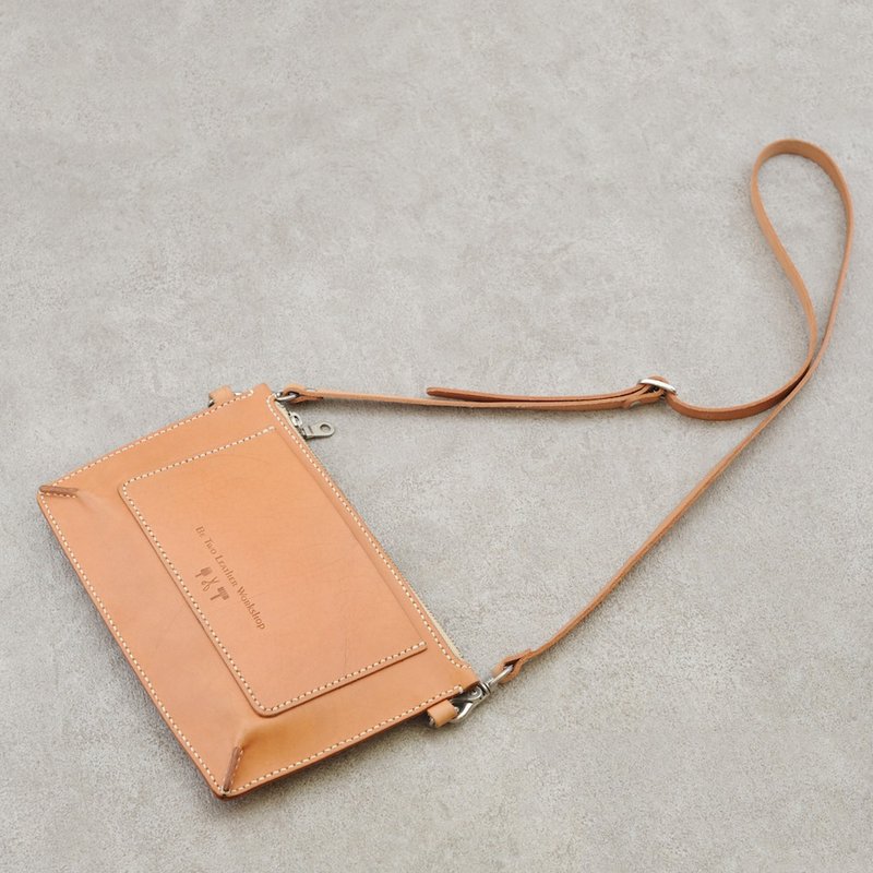 侧背包 扁包 皮包 体验课程 台中审计店 - 皮件 - 真皮 