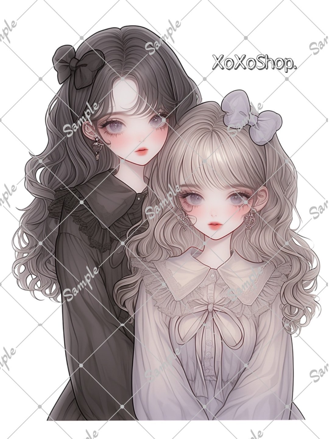 原创人物贴纸 - 贴纸 - 纸 