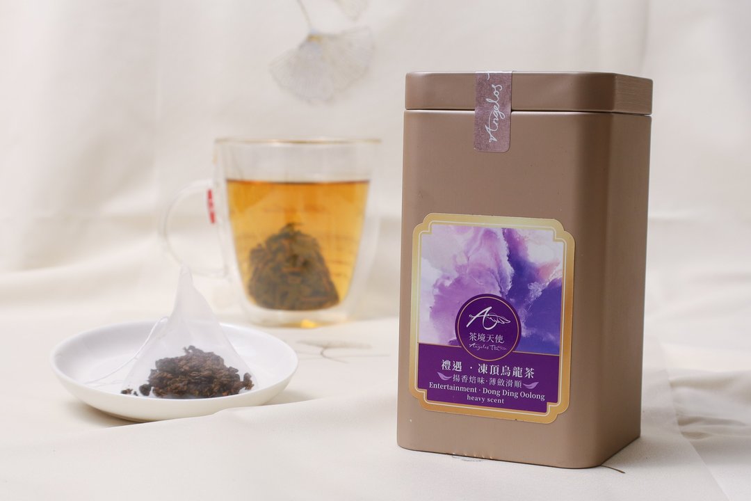 【彩虹茶包罐】礼遇・冻顶乌龙茶 浓香 20入/罐 三角立体茶包 - 茶 - 其他材质 紫色
