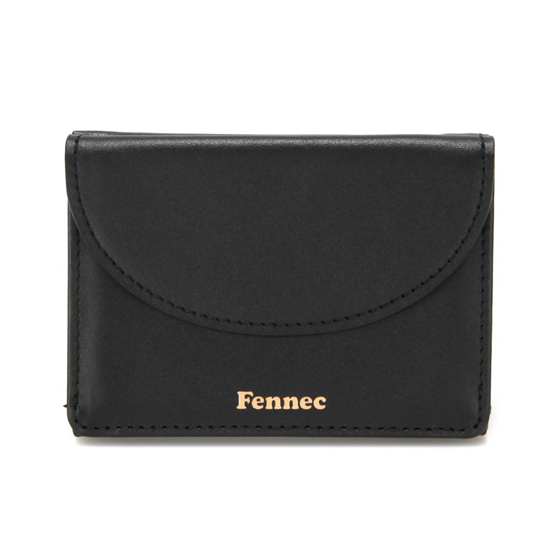FENNEC HALFMOON MINI WALLET - 黑天鹅 /  BLACK - 皮夹/钱包 - 真皮 黑色