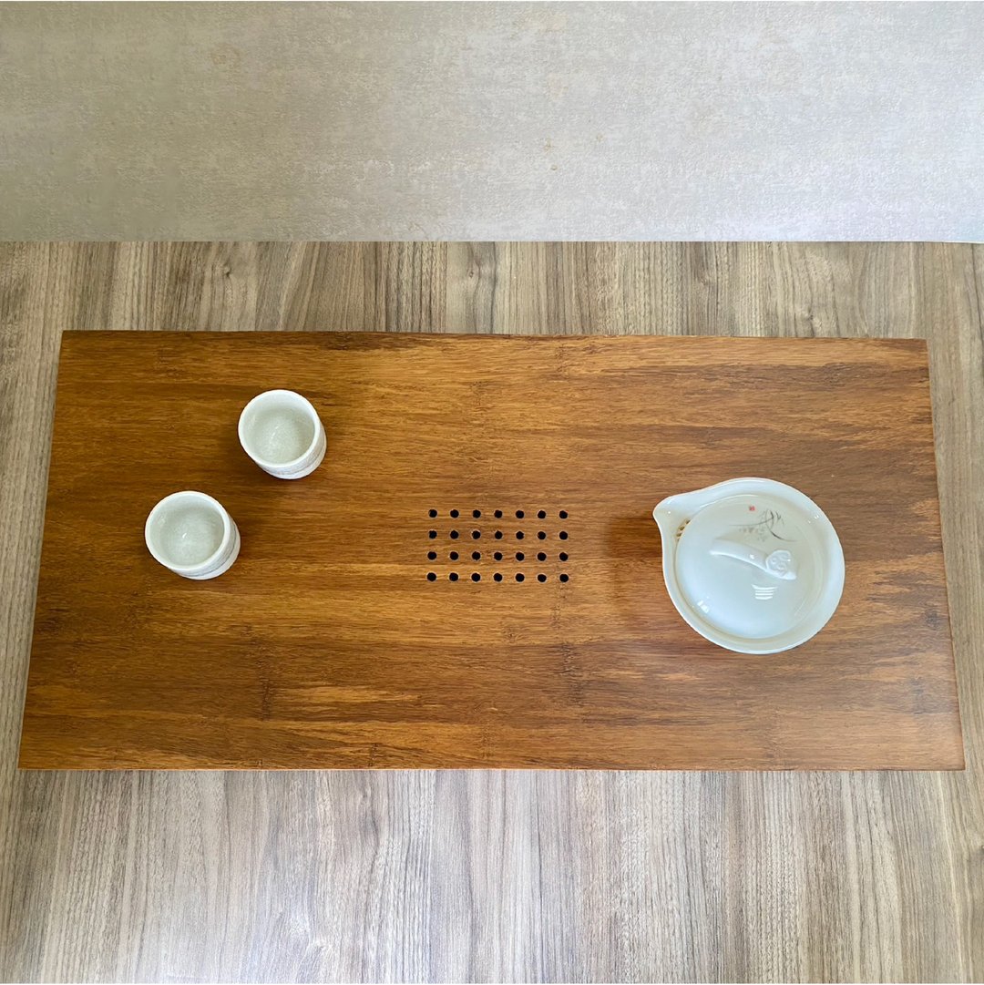日式竹制茶盘(大) | 茶盘 | 茶托 |竹制茶盘 | 茶托盘 |竹制茶盘 - 茶具/茶杯 - 竹 咖啡色