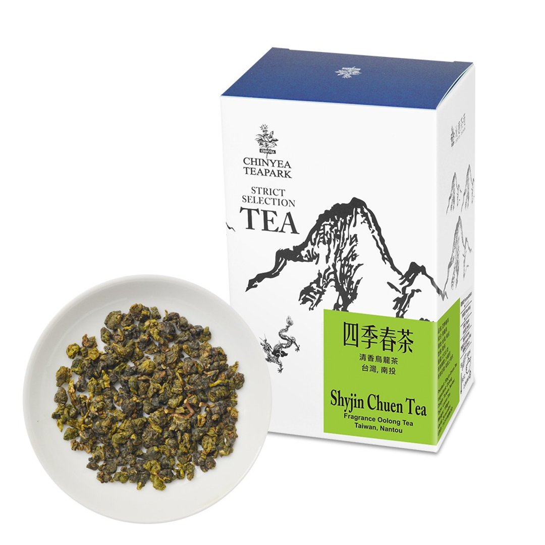 四季春茶 - 台湾南投高品质清香四季春乌龙 - 茶 - 纸 白色