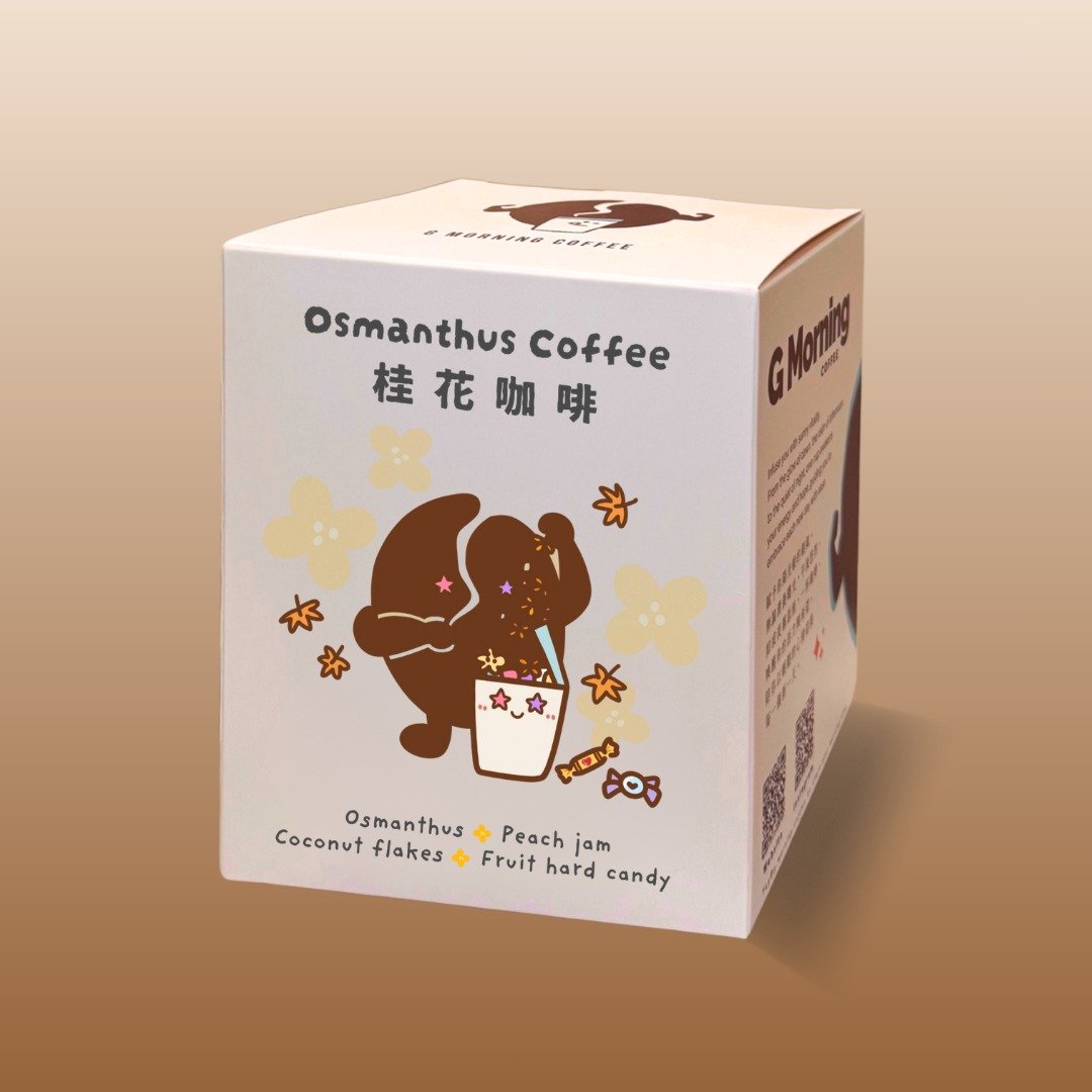 【挂耳咖啡】桂花咖啡10入 - 咖啡 - 其他材质 黑色