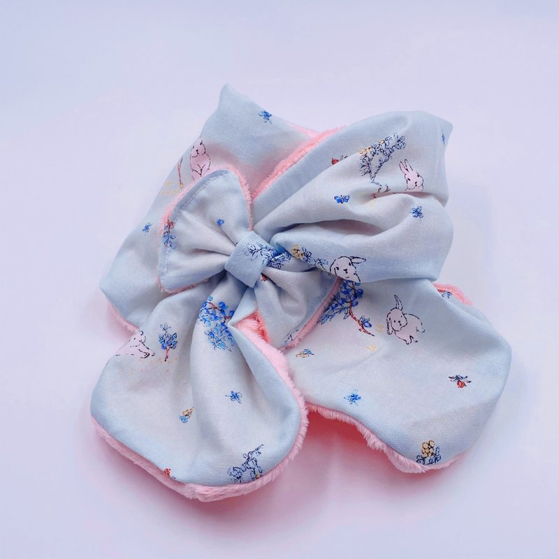 日系兔兔保暖脖围 设计款 弥月礼 暖呼呼 - 其他 - 棉．麻 多色