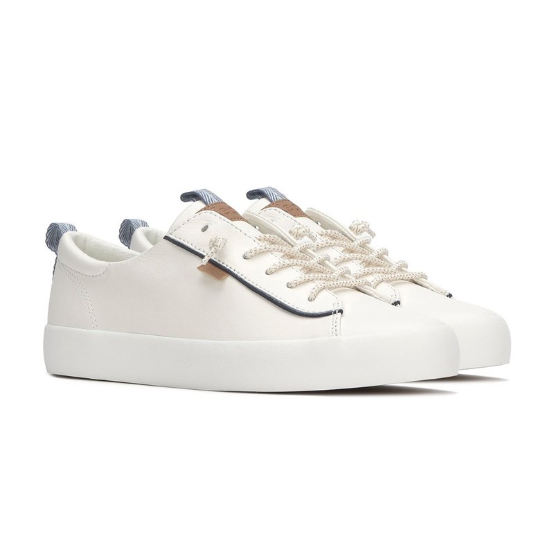 KEDS KICKBACK LEATHER NAUTICAL 质感皮革休闲鞋 WH68602 - 女款休闲鞋 - 真皮 