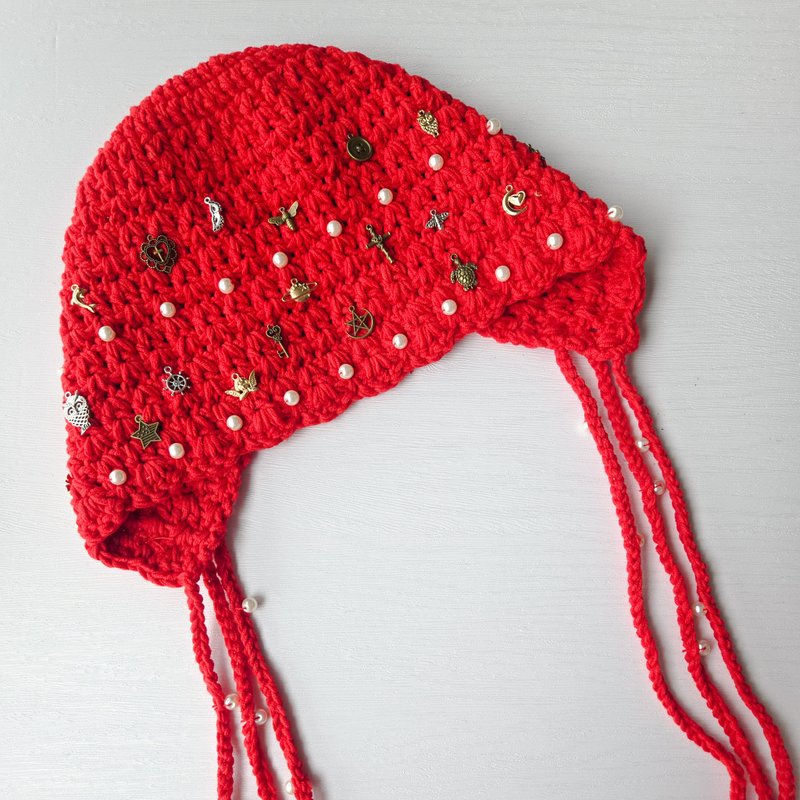 K-pop钩针帽织图 PDF 含教学影片QR code - 手工艺教程/工具书 - 其他材质 