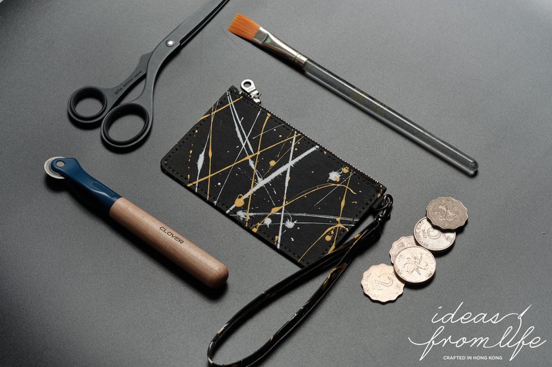 【环保永续】 墨迹 the splash系列 零钱包 散纸包 皮革纸 环保 - 零钱包 - 其他材质 