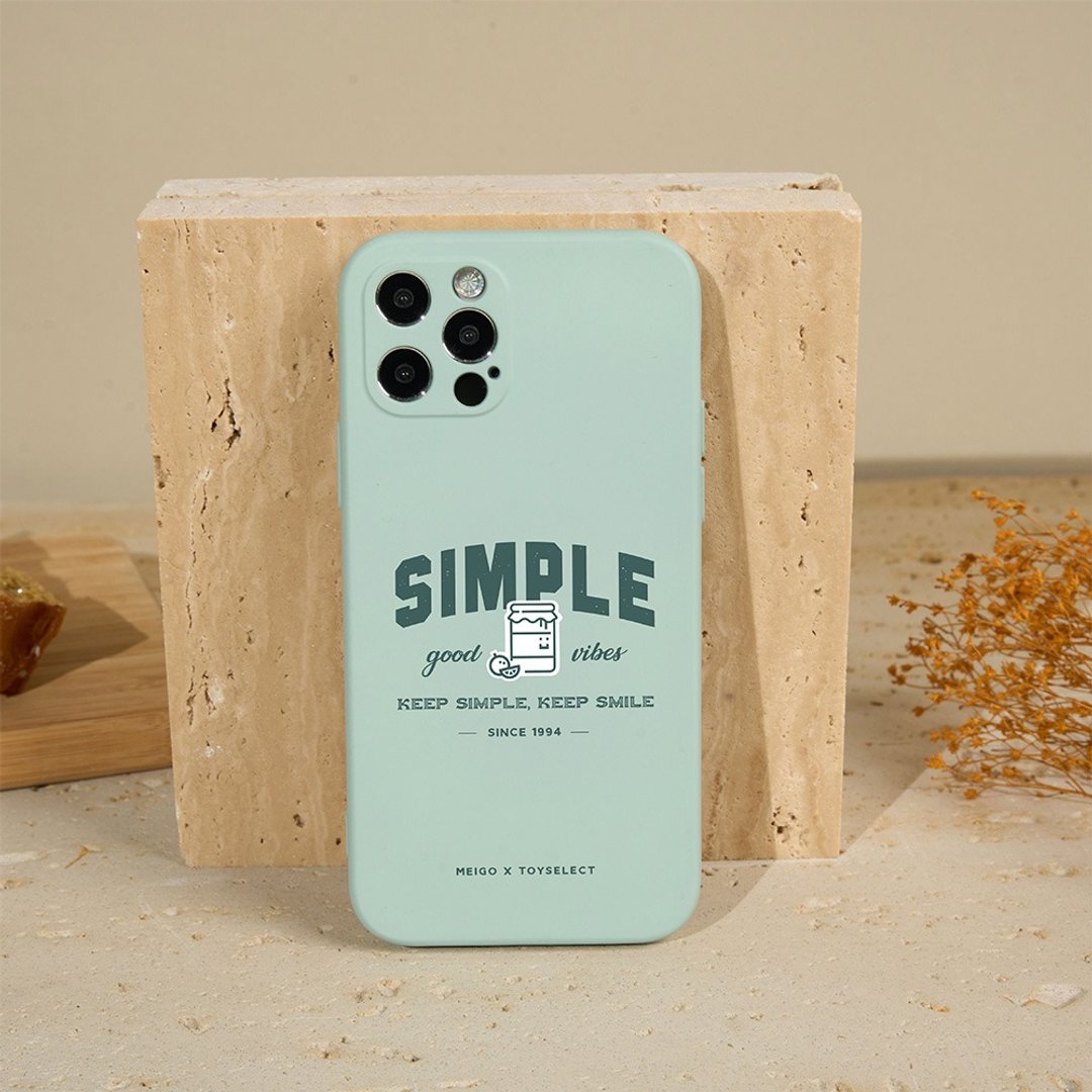 Meigo SIMPLE SMILE全包iPhone手机壳 - 手机壳/手机套 - 硅胶 多色