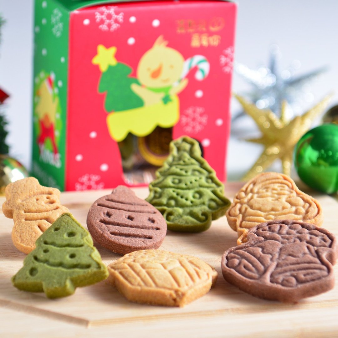 ‘喜憨儿’Merry Xmas-缤纷圣诞饼干组(3盒/组)。圣诞限定。支持公益 - 手工饼干 - 新鲜食材 