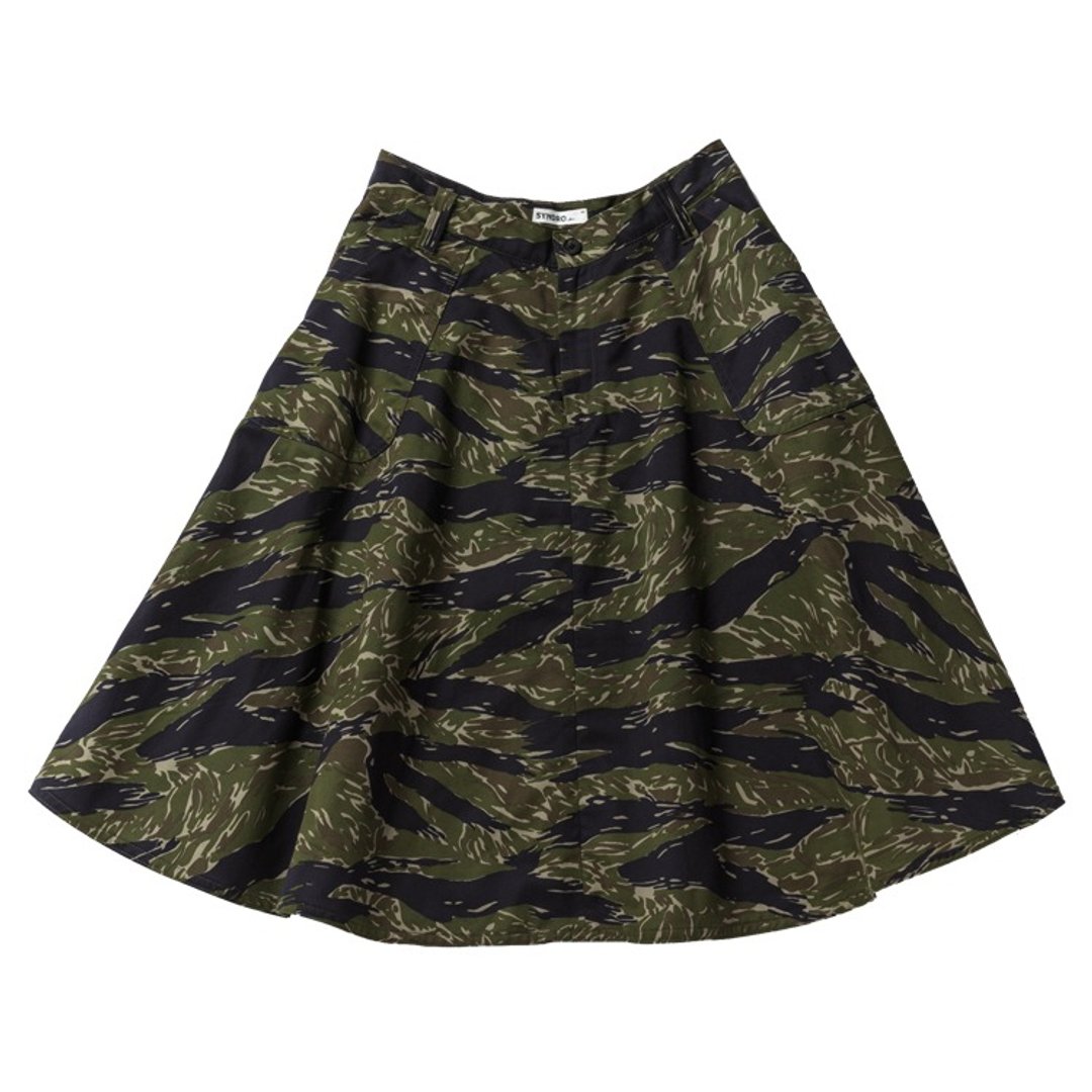 TOM'S AUTUMN - Pockets Midi Skirt - 裙子 - 棉 