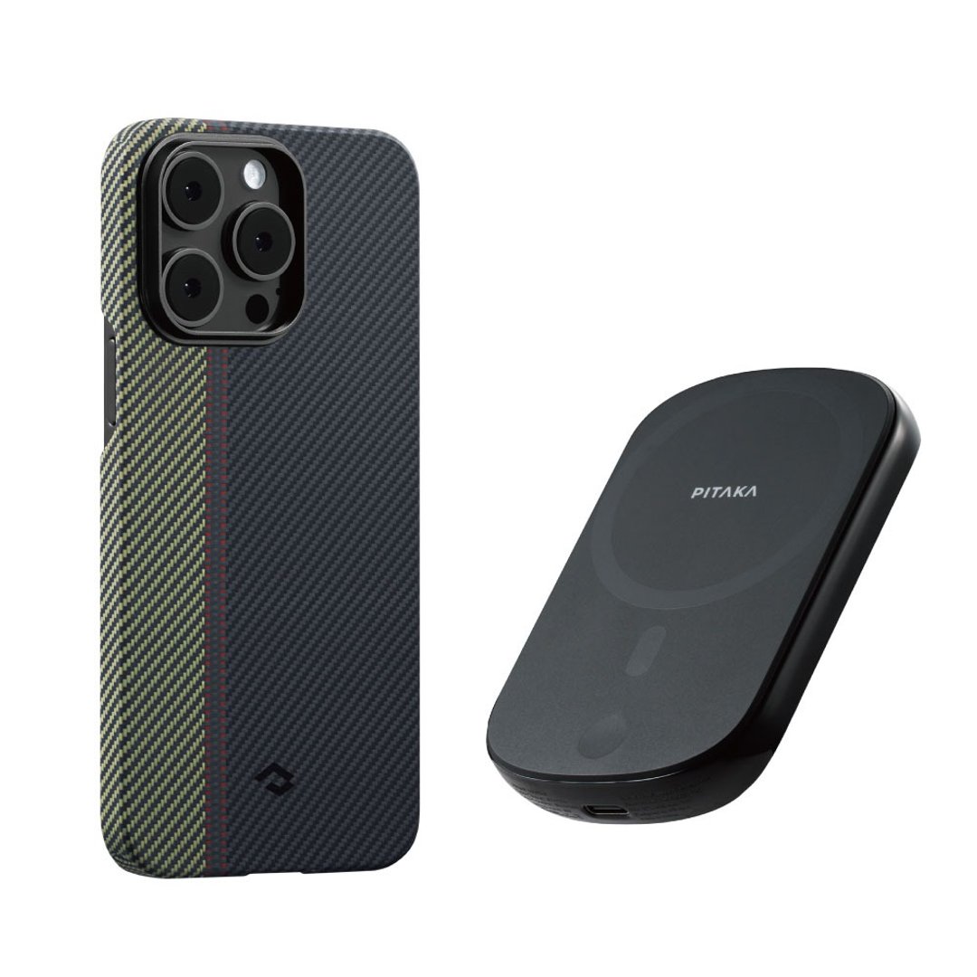 iPhone14 Plus Case3 航太纤维手机壳+磁吸行动电 - 手机配件 - 其他人造纤维 