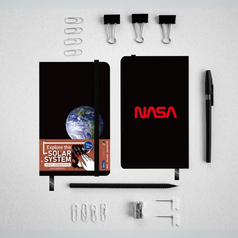 NASA太阳系感温变色九大行星笔记本 - 笔记本/手帐 - 纸 