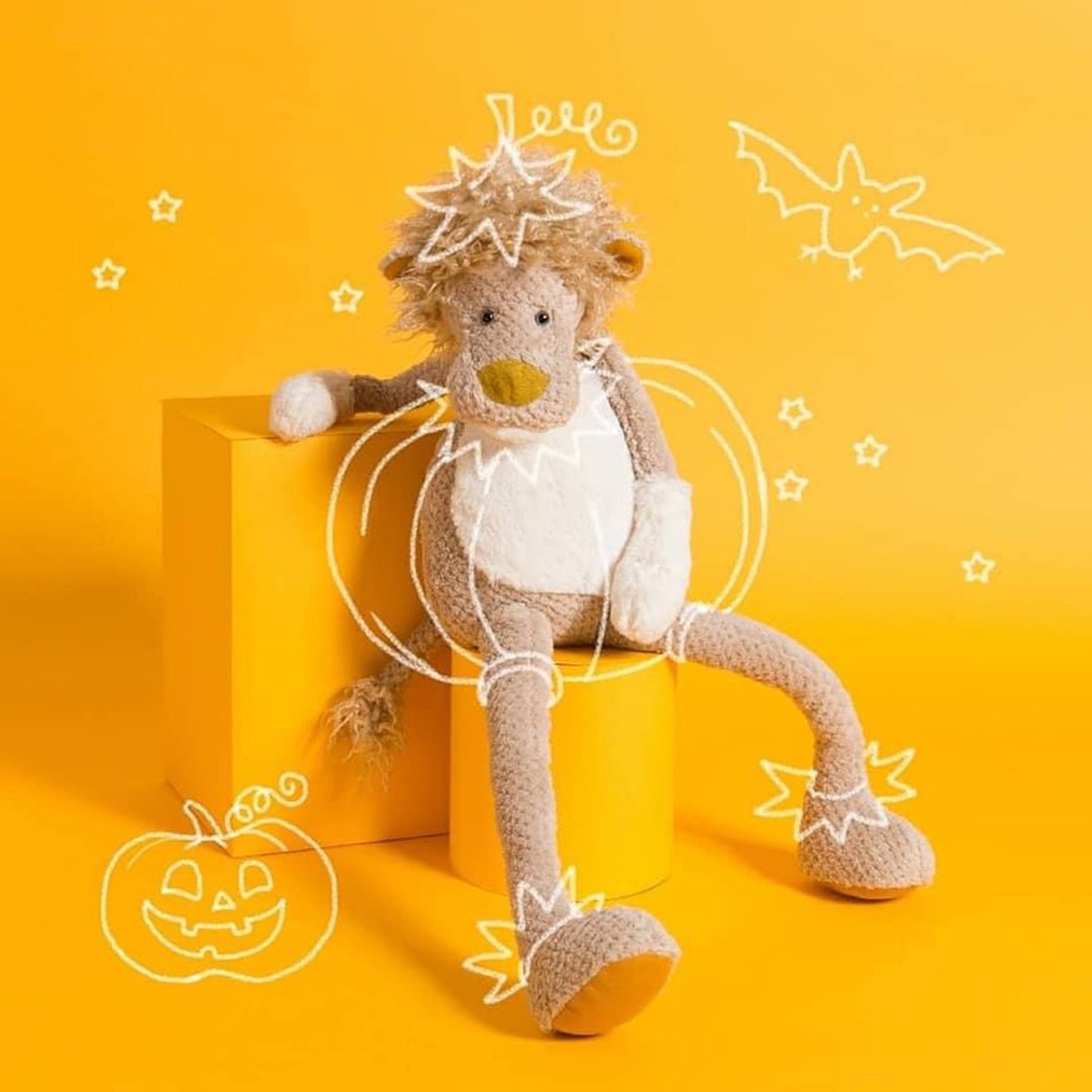 法国 Moulin Roty Bazar 童话狮子玩偶 (大) - 玩具/玩偶 - 其他材质 绿色