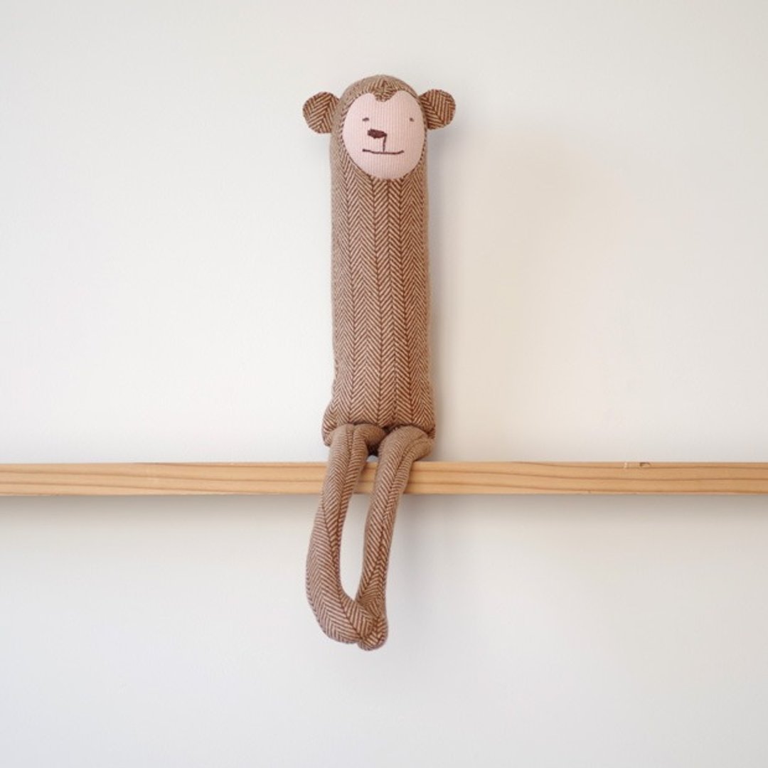 Ruru 先生的猴子好朋友 ruru monkey - 玩偶/公仔 - 其他材质 咖啡色