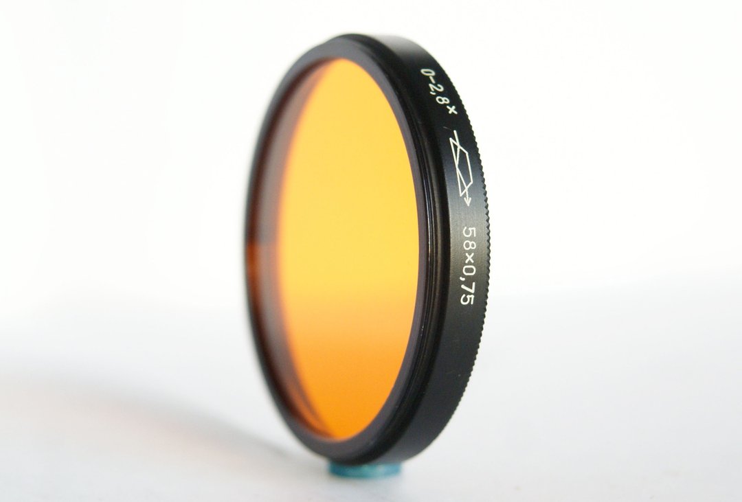 O-2.8x O-2,8x 58mm 橙色滤镜 58x0.75 苏联 KMZ - 相机 - 其他材质 橘色