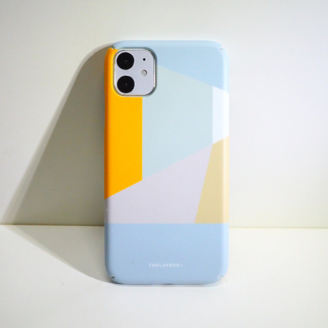 简约几何方块 LITTLE LAND Phone case 可刻字原创电话手机壳 - 手机壳/手机套 - 塑料 灰色