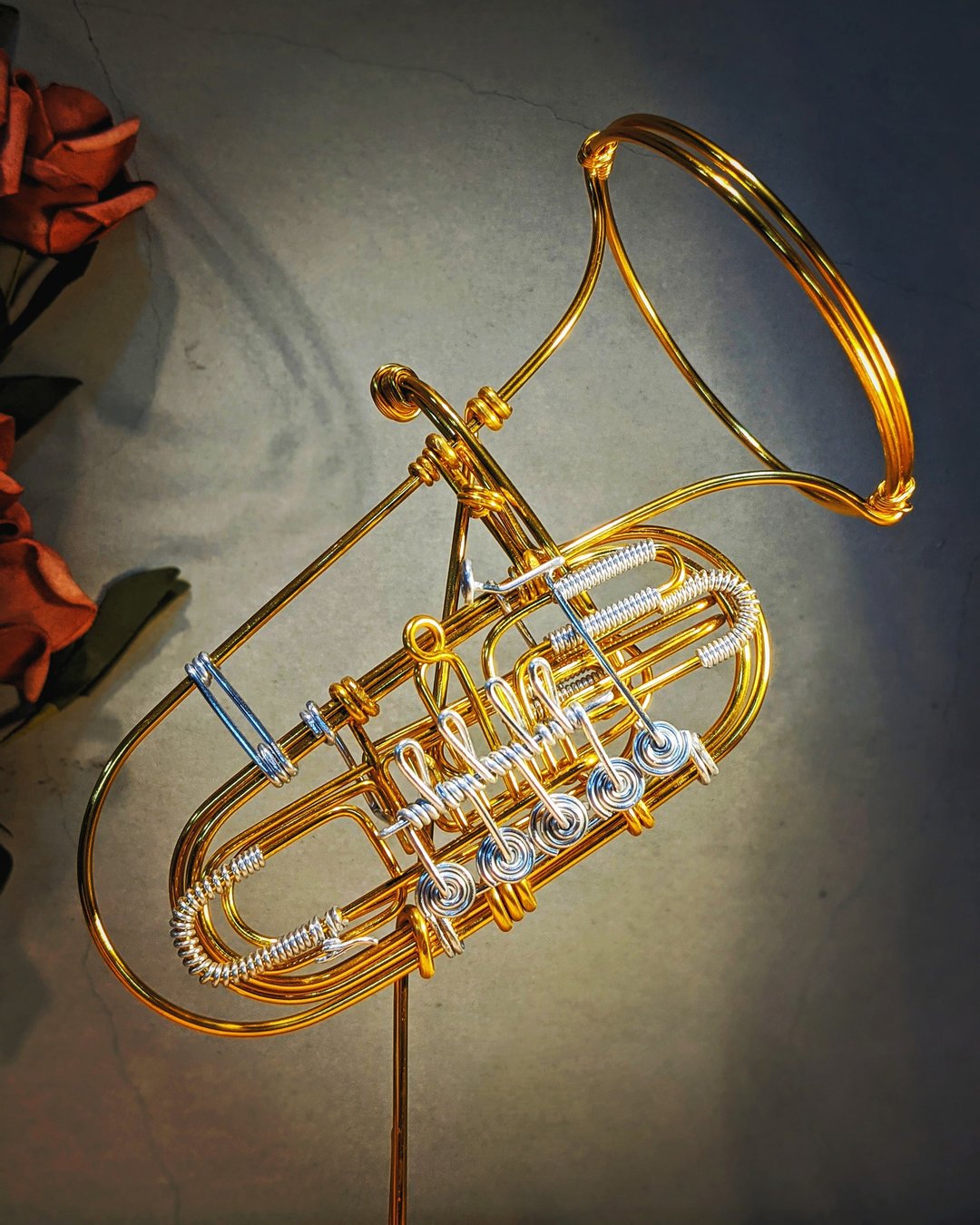 Wire lover 中型摆饰转阀低音号Miraphone 191 5 valve、定制化 - 摆饰 - 铝合金 
