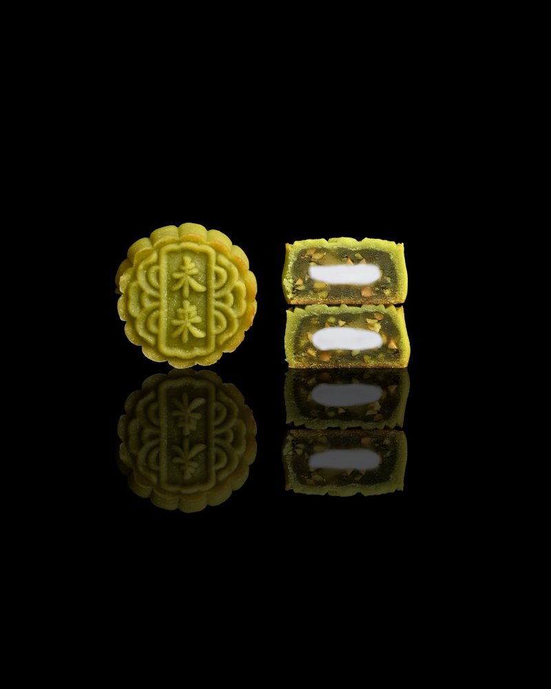 未来流心开心果酱月饼 满500元包邮 - 蛋糕/甜点 - 其他材质 