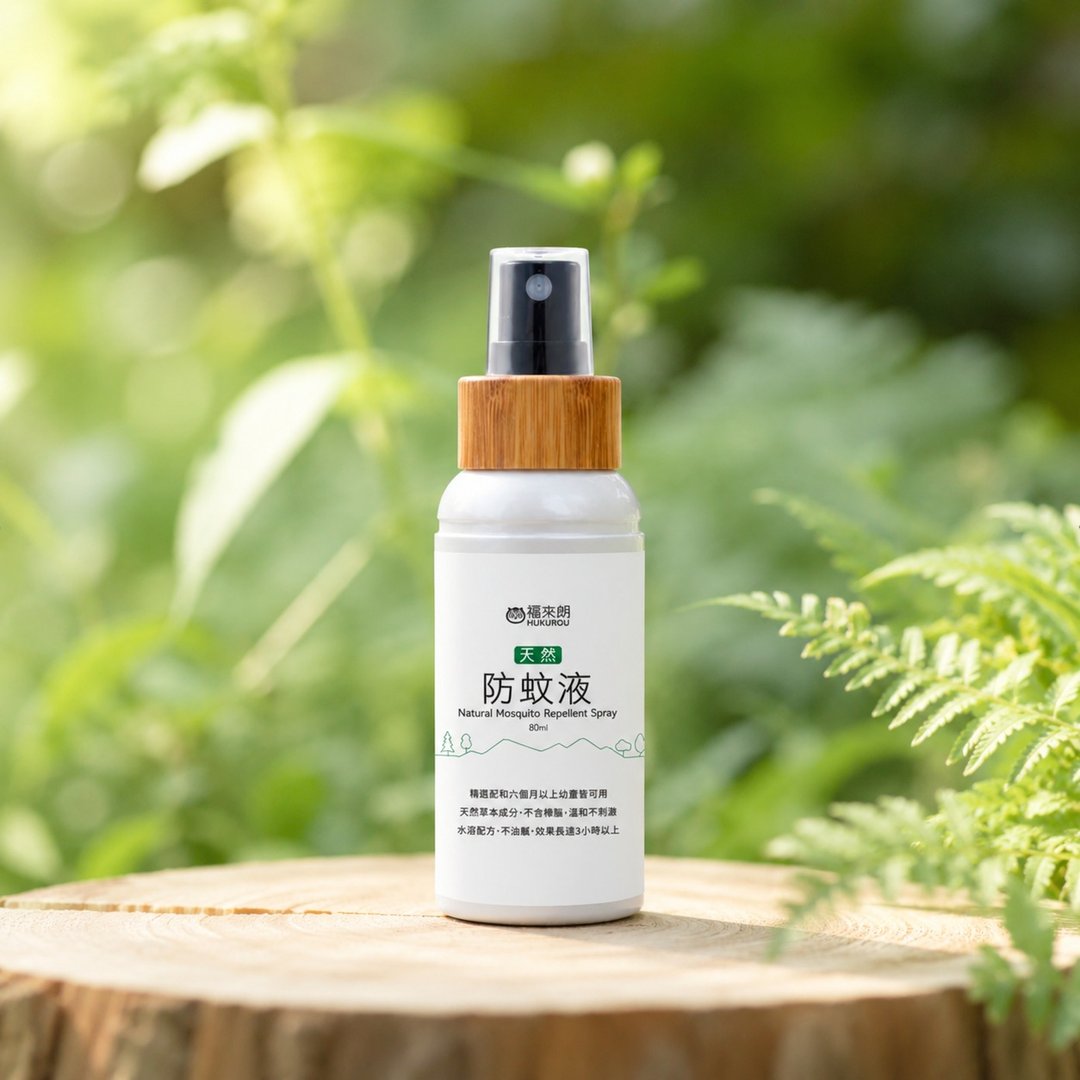【福来朗】天然防蚊液 80ml 防蚊喷雾 露营 登山 野餐 旅游 - 防蚊用品 - 其他材质 