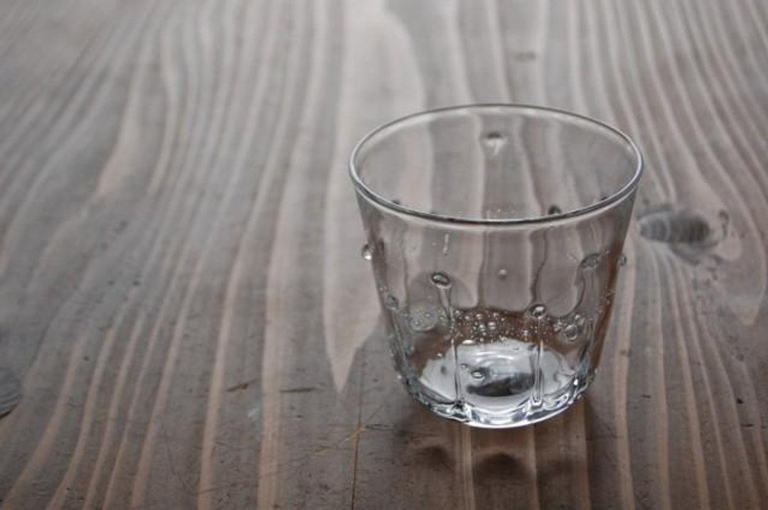 Glass of drops clear small - 玻璃杯 - 玻璃 透明