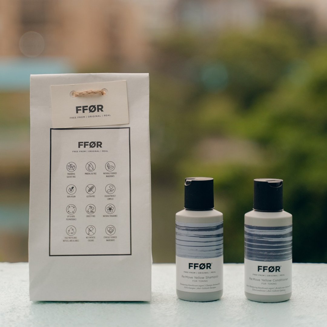 冷萃矫色洗护组100ml 漂染发 矫正黄色调 礼袋包装 - 洗发用品 - 其他材质 紫色