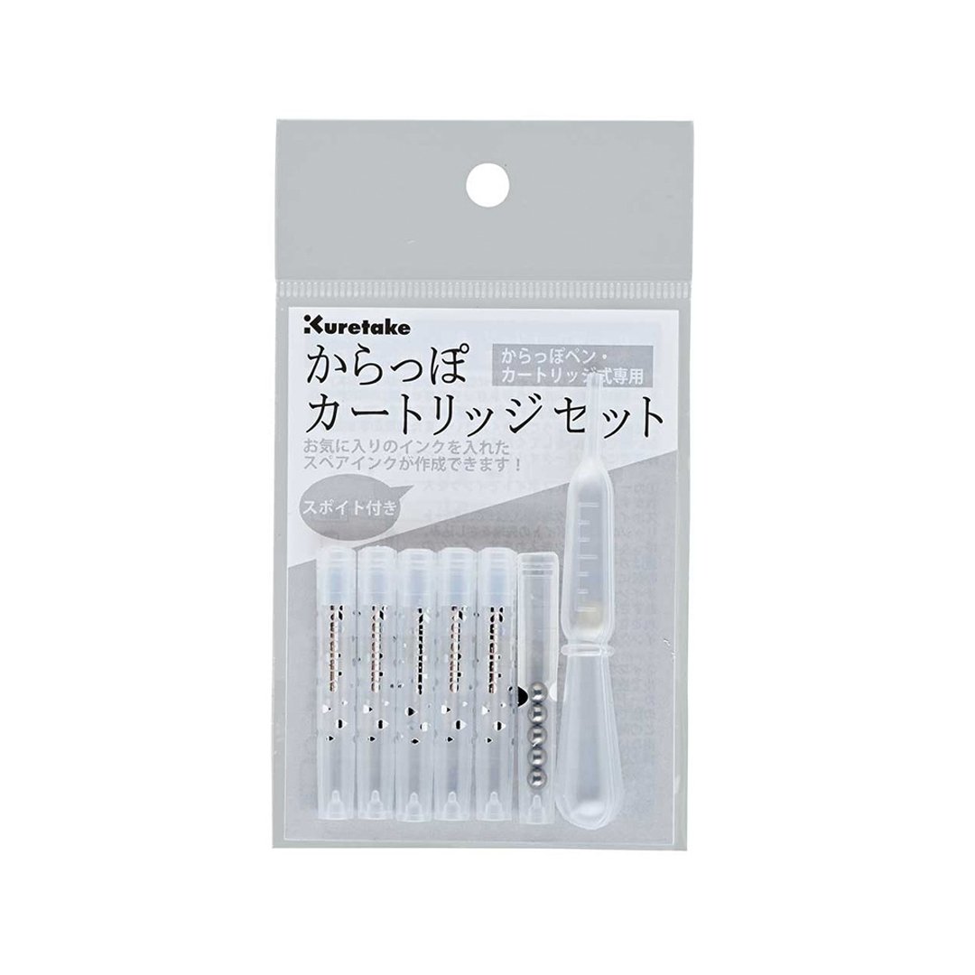【Kuretake 日本吴竹】空心笔卡式墨水管 (5入/组) - 其他书写用品 - 其他材质 