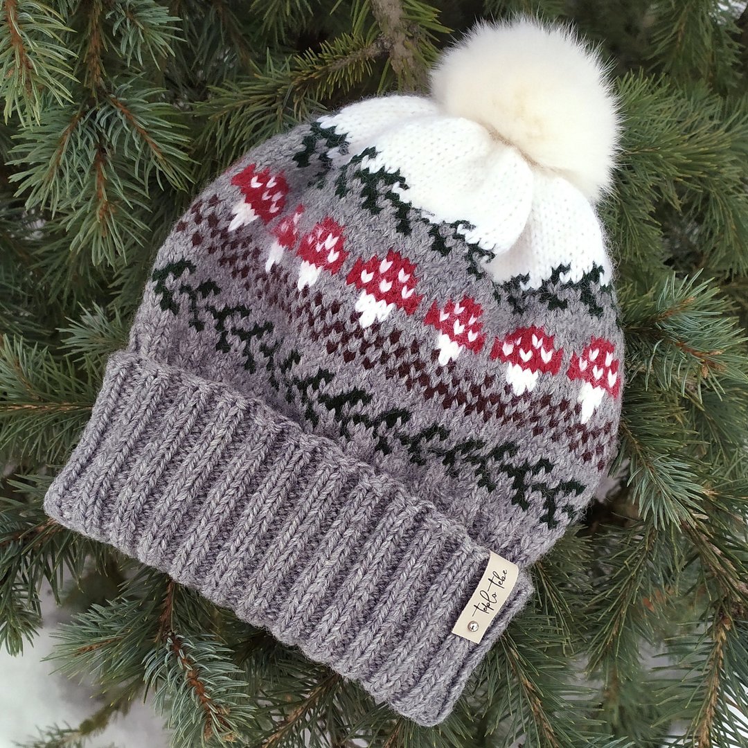 Knitting hat pattern/ Digital download - 手工艺教程/工具书 - 其他材质 