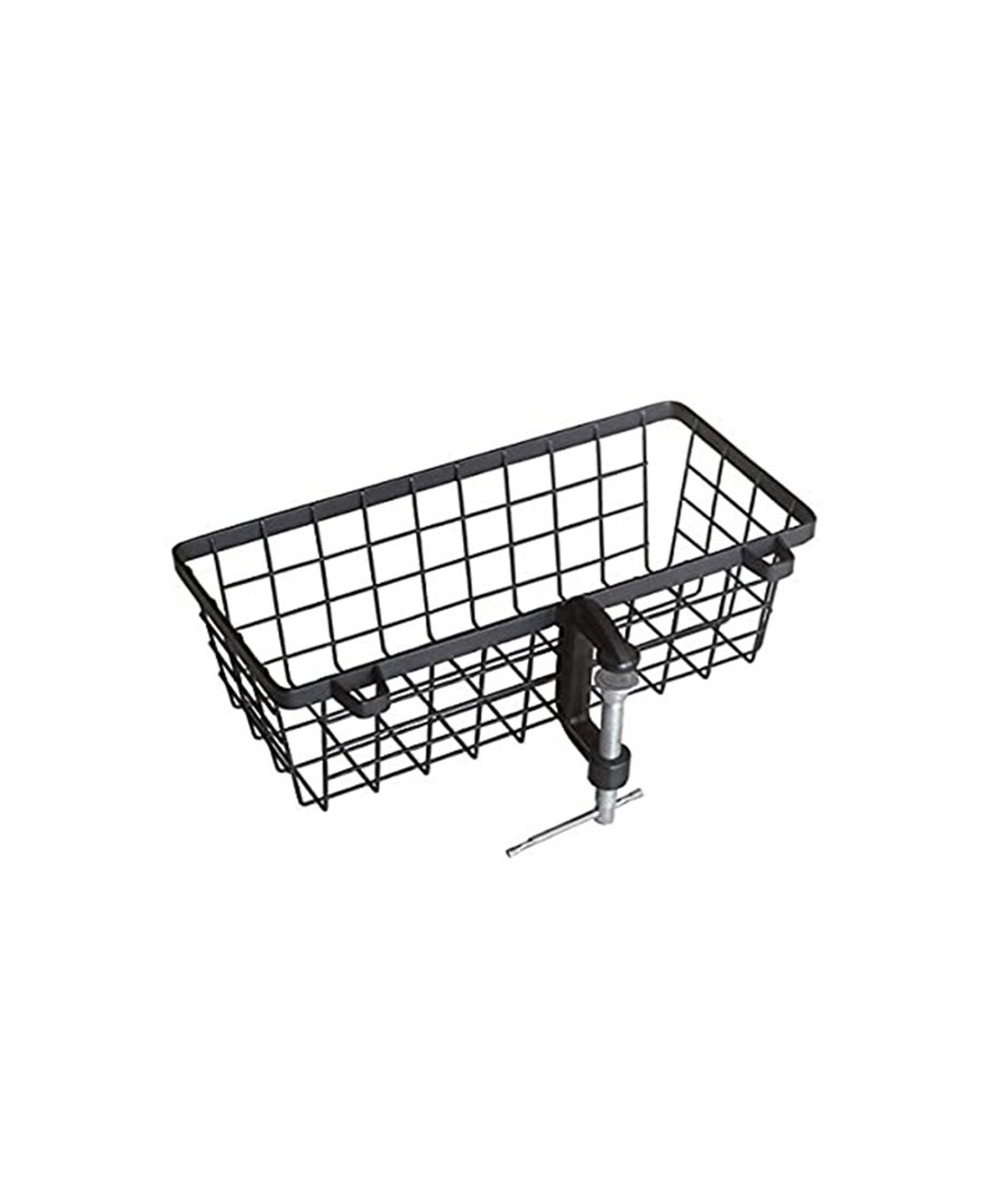 日本Magnets 复古工业风格仿旧设计金属可携式方形置物架(黑色) - 收纳用品 - 其他金属 黑色