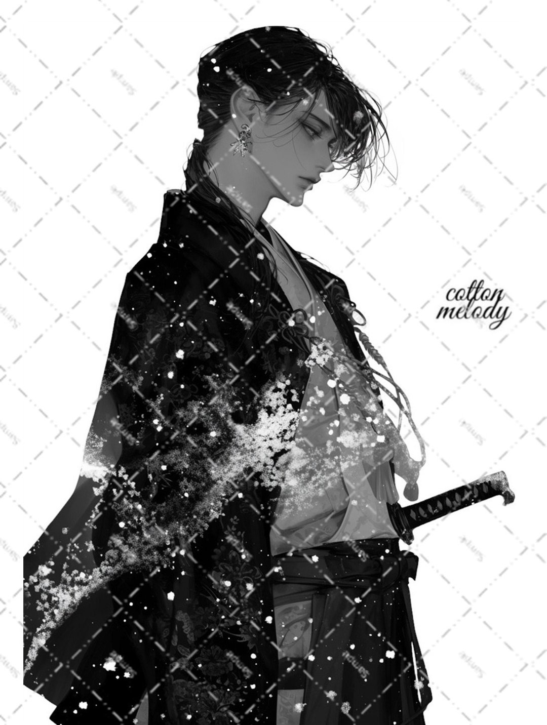 原创贴纸 no.7912 人物贴纸 原创贴纸 人物贴纸 女孩贴纸 原创人物贴纸 - 贴纸 - 纸 