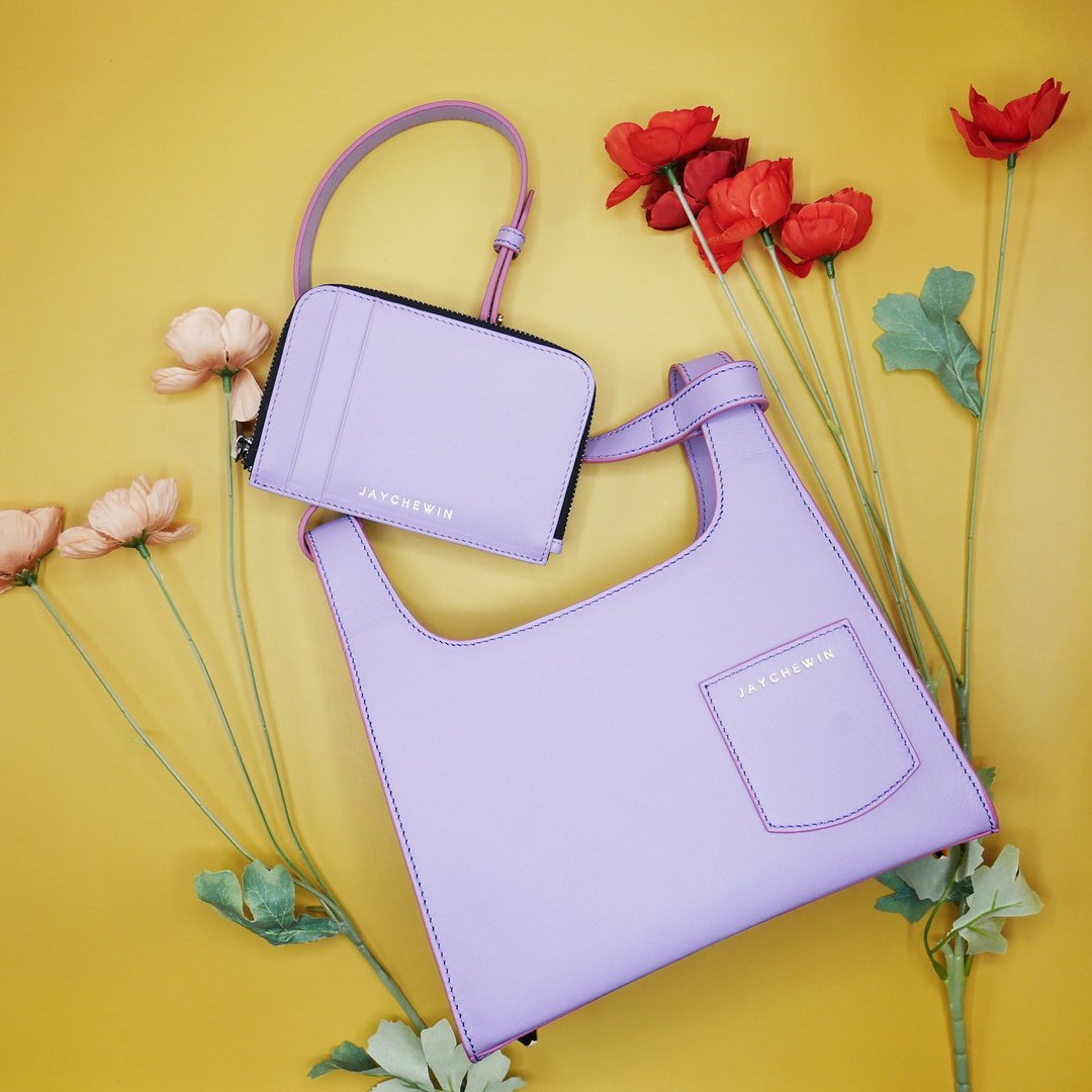 Christmas Gift Wrapping Combo Set - Inari Cross-body Bag &amp; Flat Wallet - 侧背包/斜挎包 - 真皮 多色