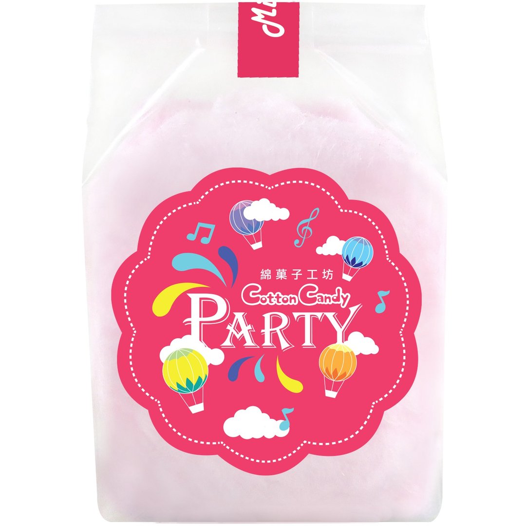 【绵菓子】袋装棉花糖-派对红(10入/组) - 零食/点心 - 塑料 