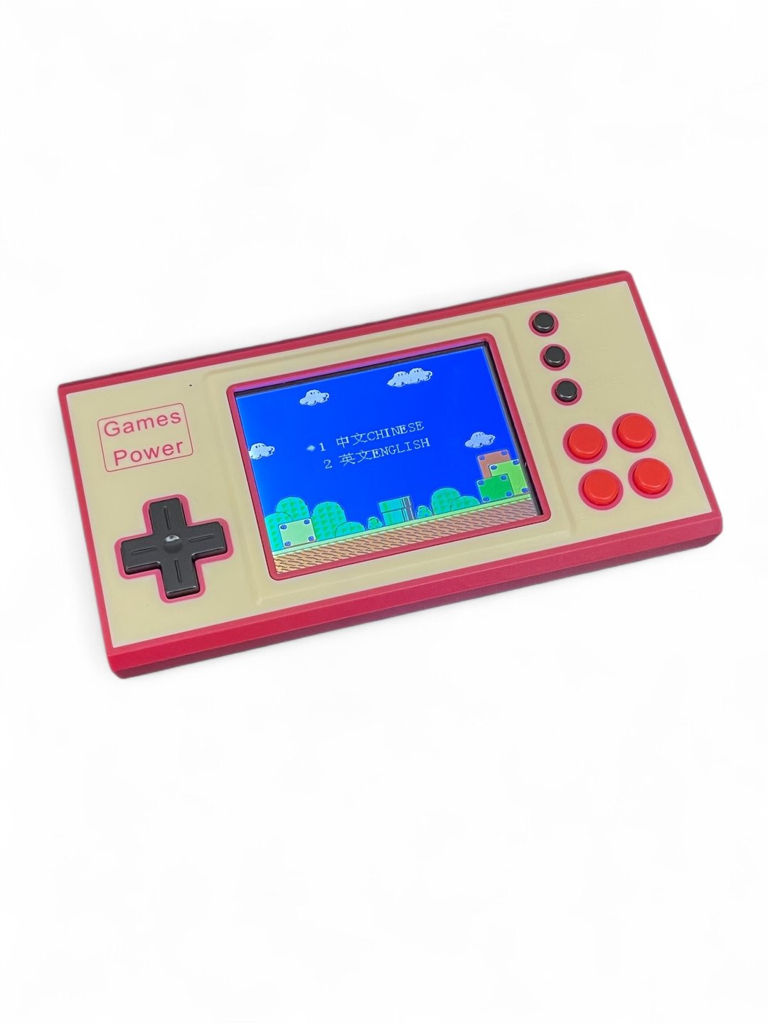 游戏机 全新品 Game Player GamePad 500 in 1 双语模式 - 数码小物 - 塑料 红色