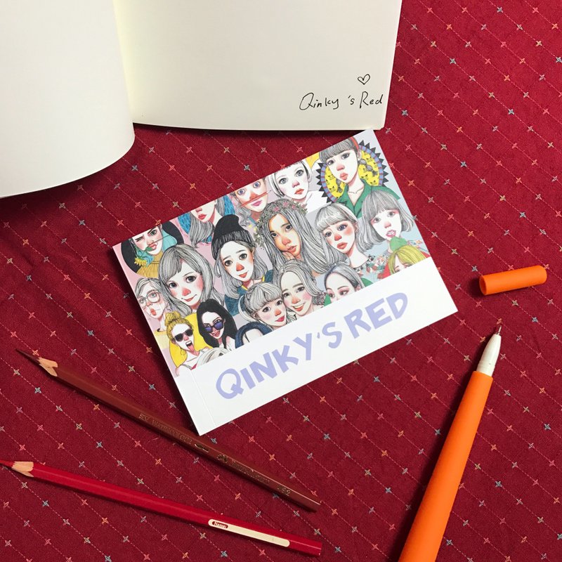 筆記本 紅鼻子經典款 本子/原創設計/禮物 - 笔记本/手帐 - 纸 