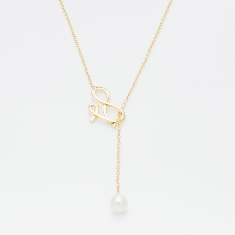 优雅内敛 / Ona necklace - 项链 - 其他金属 金色