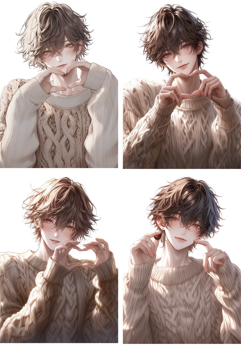 贴纸组 COOL BOY VALENTINE - 贴纸 - 纸 