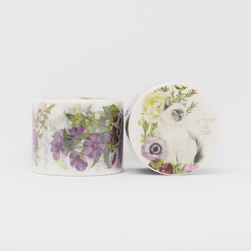 【山凹凹工作室】 原创和纸胶带 - 猫咪之诗 - 纸胶带 - 纸 