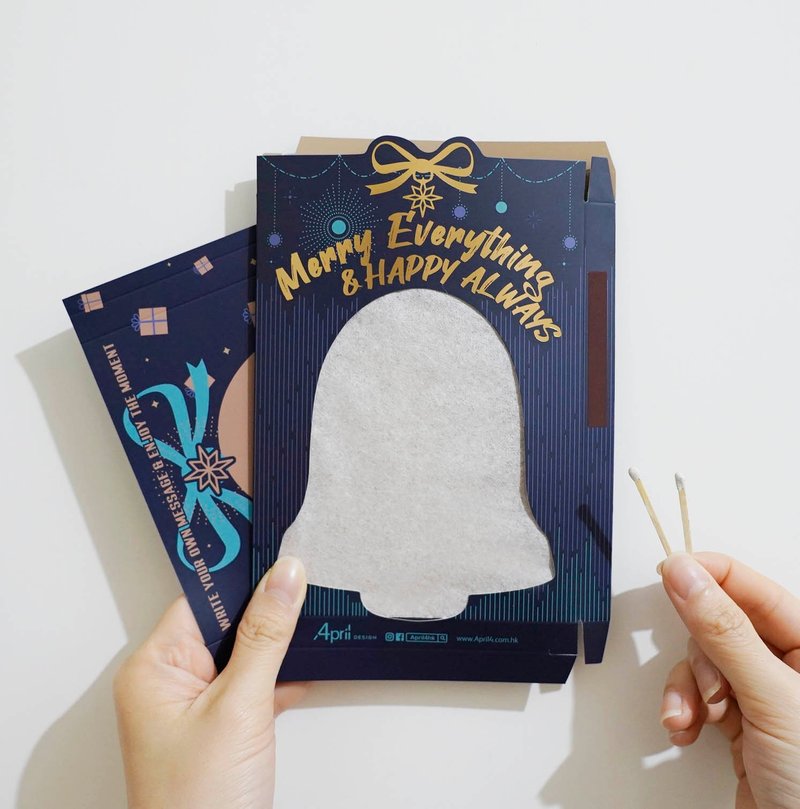 点火圣诞卡片 - Jingle Bells - 卡片/明信片 - 纸 