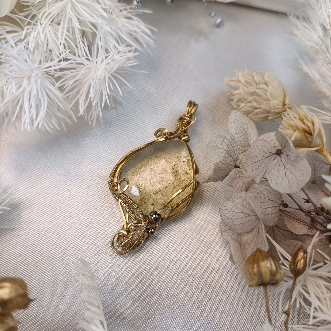 新的生命已开展 - 项链 - 水晶 金色