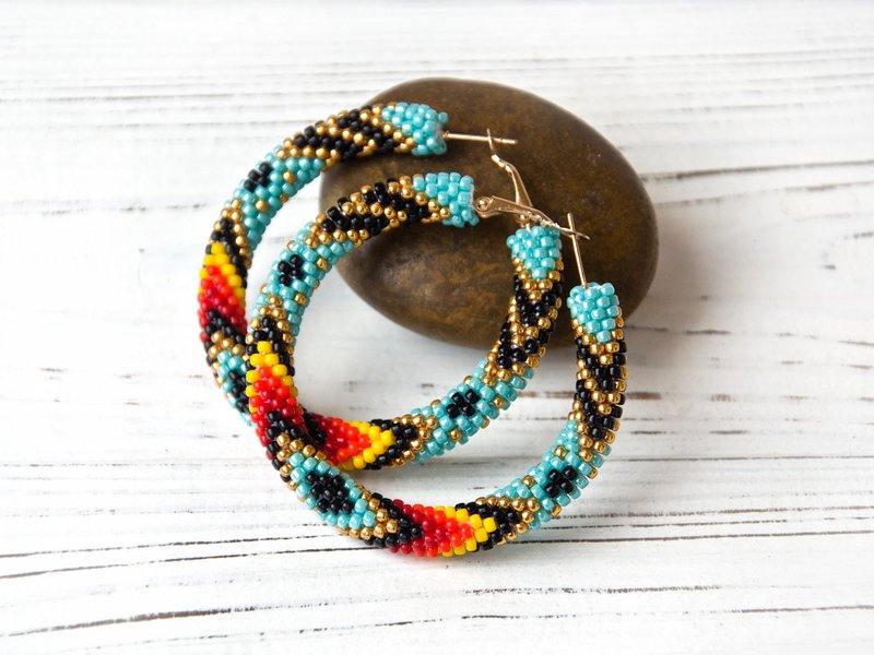 DIY手作材料包, DIY material package, Diy kit earrings, DIY手作耳環材料包, 材料都幫你準備好了, diy kit - 编织/刺绣/羊毛毡/裁缝 - 玻璃 绿色