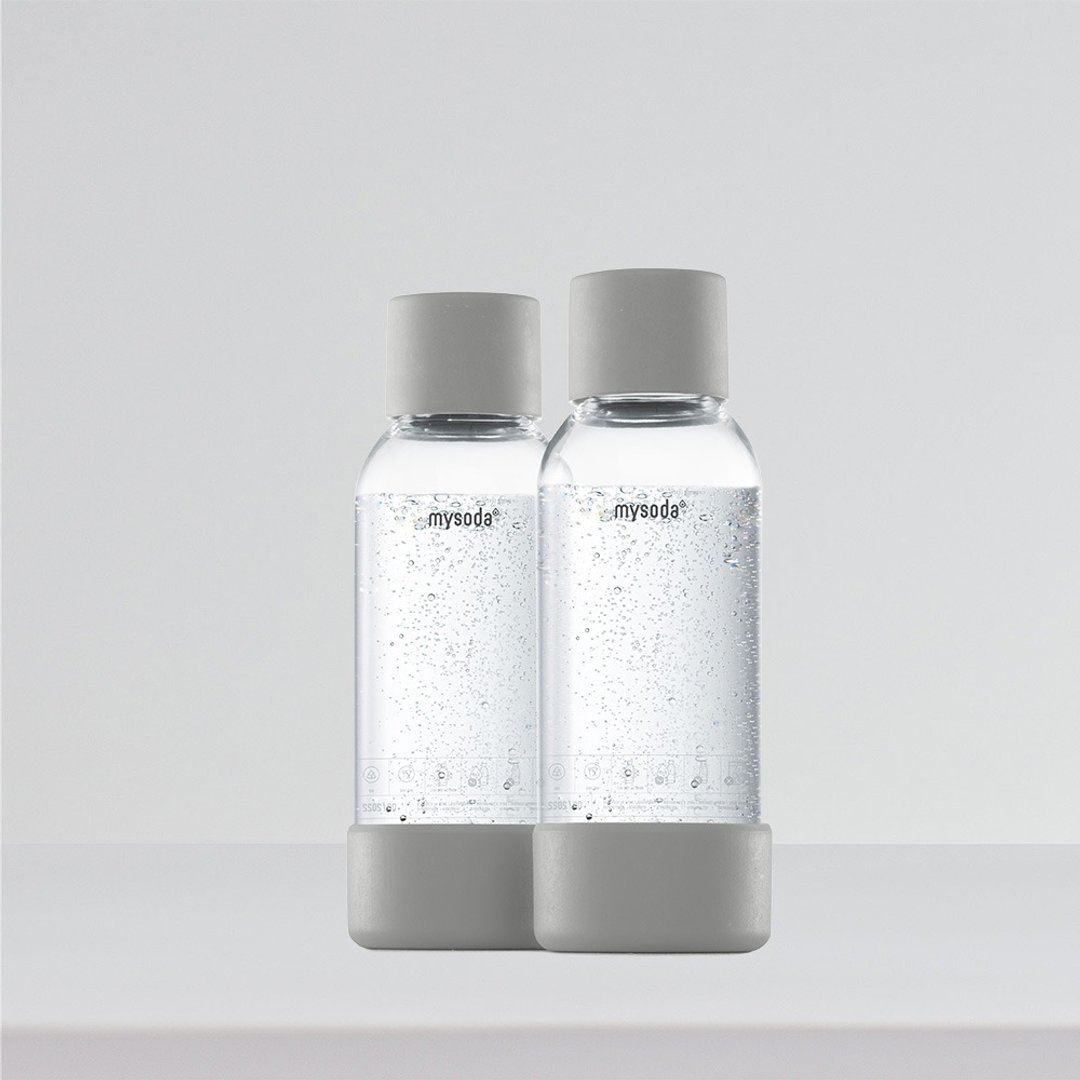 芬兰【mysoda】0.5L专用水瓶-2入-灰 - 水瓶/水壶 - 其他材质 灰色