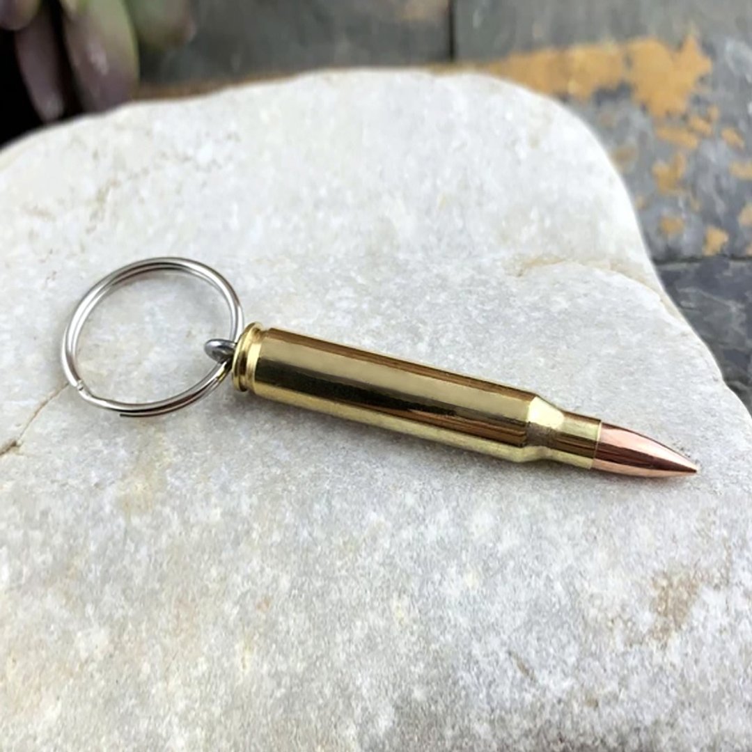 Bullet Designs 223步枪子弹钥匙圈 /金属复古创意造型质感钥匙扣 - 钥匙链/钥匙包 - 其他金属 