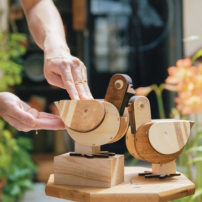 啫啫鸡 ( 消毒唧唧鸡 ) DIY Kit - 木工/竹艺/纸艺 - 其他材质 咖啡色