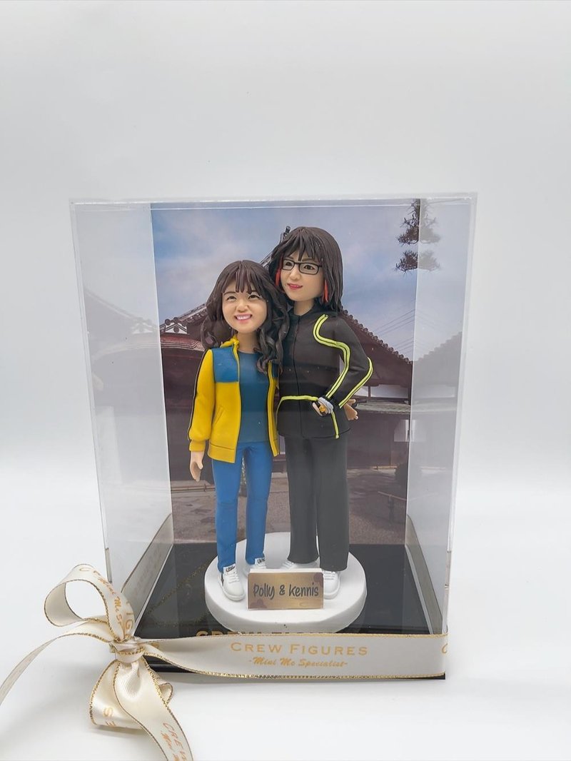 爱侣郊游纪念盒 场景 Couple Travel Scene - 陶艺 - 陶 多色