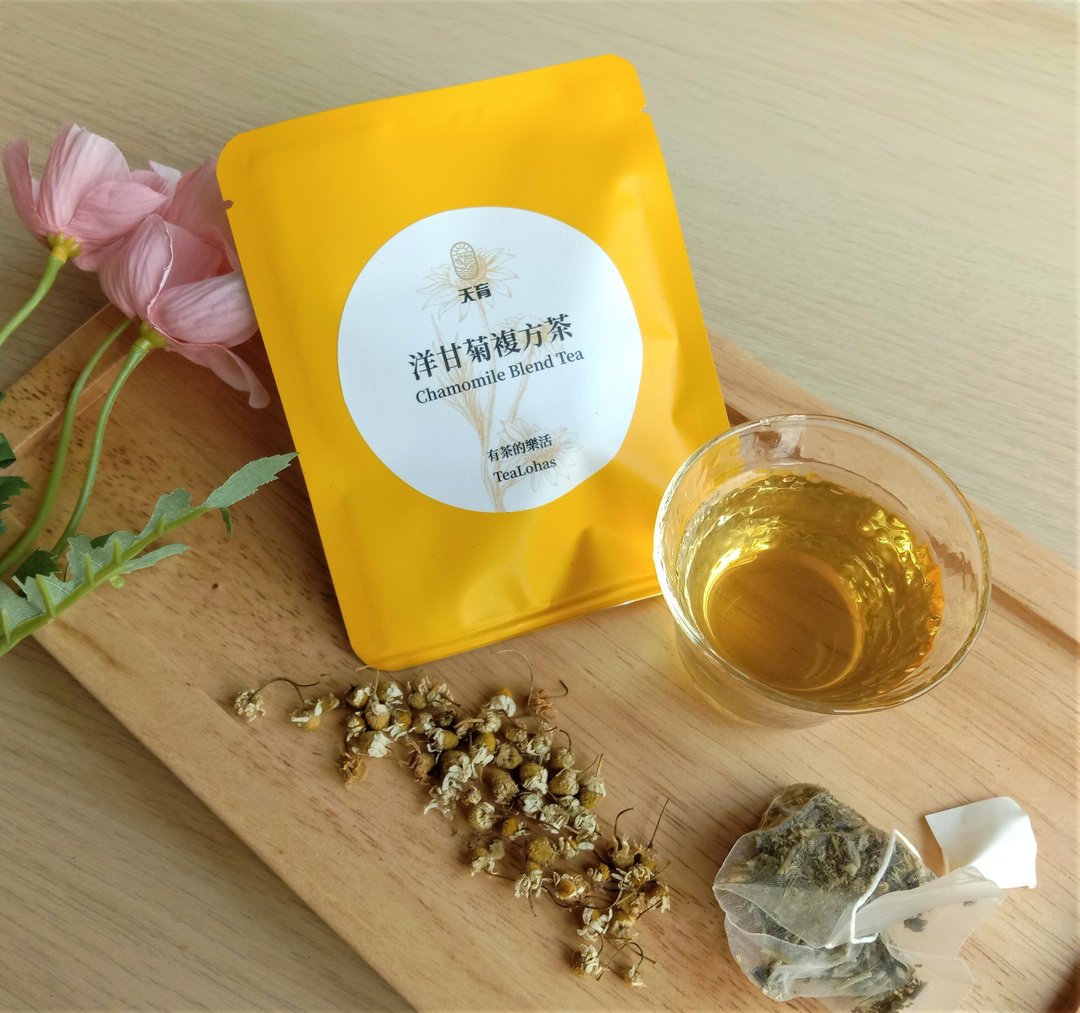 洋甘菊复方茶_随行单包_自然无糖微甜 蚂蚁人爱品 - 健康/养生 - 植物．花 橘色
