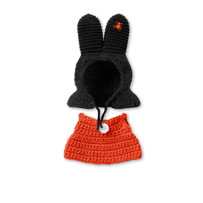 荷兰 Just Dutch | Miffy 米飞兔 手工编织 衣服 万圣节服饰 - 玩偶/公仔 - 棉．麻 多色