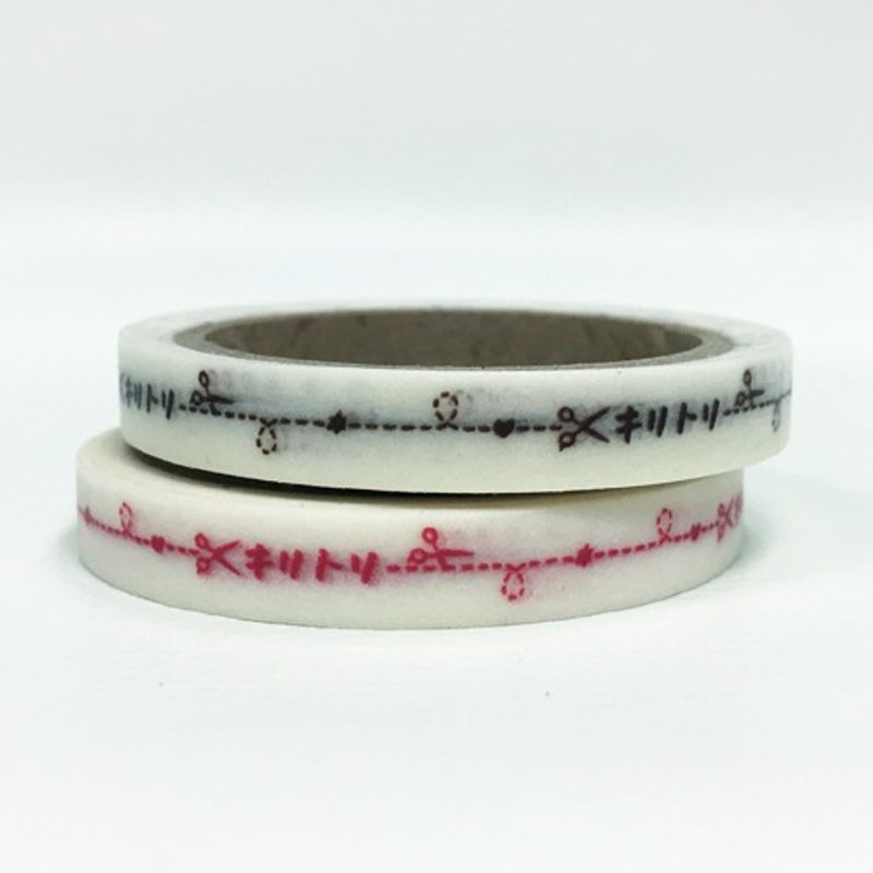 amifa 和纸胶带 2入组【裁剪线(36428)】 - 纸胶带 - 纸 多色